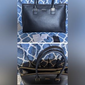 Black Furla handbag